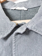 スイス軍 グリーンデニム ワークジャケット