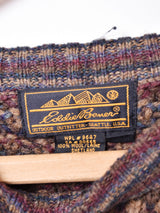 Eddie Bauer ドット柄 ウールニット