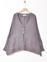 ドルマンスリーブ リネンジャケット