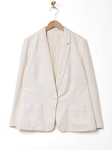 ホワイト テーラードジャケット