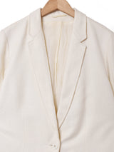 ホワイト テーラードジャケット