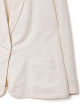 ホワイト テーラードジャケット