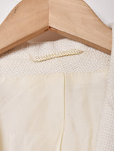 ホワイト テーラードジャケット