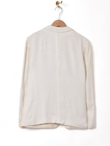 ホワイト テーラードジャケット