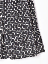 小花柄 スナップボタンスカート