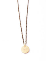 【2色展開】メッセージネックレス 「HOPE」