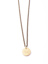 【2色展開】  メッセージネックレス 「HOPE」