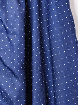 ドット柄 フロントオープンスカート