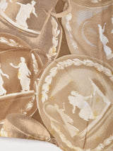 コーヒーカップ柄 長袖シャツ