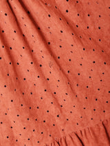 ピーチスキン ティアードスカート