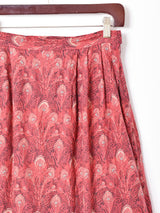 総柄フレアスカート