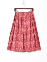 総柄フレアスカート