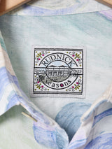 ペールトーン 総柄 半袖シャツ