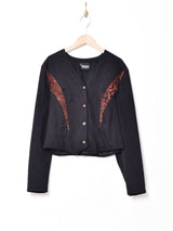 アメリカ製 レオパードデザイン ショートジャケット