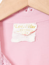 カットワーク 刺繍 長袖ブラウス