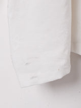 ショールカラー 織柄 長袖ブラウス