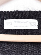 イギリス製 ショート丈 モヘアカーディガン