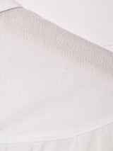 スタンドカラー チュール 長袖ブラウス