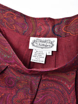 ペイズリー柄 フレアスカート