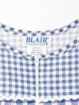 チェック スリーブレスワンピース