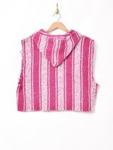 リメイク スリーブレス メキシカンパーカー