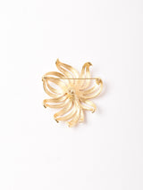 Monet フラワーモチーフ ブローチ