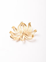 Monet フラワーモチーフ ブローチ