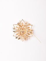 SARAH COV フラワーモチーフ ブローチ