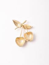 SARAH COV チェリーモチーフ ブローチ