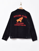【3色展開】「Backers」刺繍入り コーデュロイジャケット「ROLLER-CLUB」