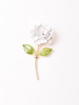 フラワーモチーフ ブローチ