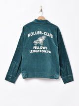 【3色展開】「Backers」刺繍入り コーデュロイジャケット「ROLLER-CLUB」