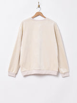 【6色展開】ベロアリブトップス