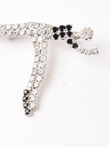 ラインストーン ブローチ