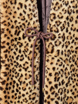 Marvin Richards レオパード フェイクファーコート