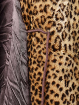 Marvin Richards レオパード フェイクファーコート