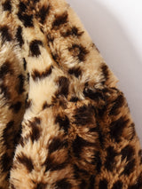Marvin Richards レオパード フェイクファーコート