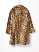 Marvin Richards レオパード フェイクファーコート