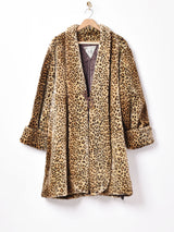 Marvin Richards レオパード フェイクファーコート