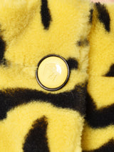 Frederic Castetトラ柄 フェイクファーコート