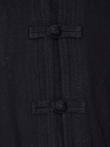 【2色展開】Backersラウンドカラーチャイナデザイン長袖シャツ