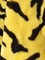 Frederic Castetトラ柄 フェイクファーコート