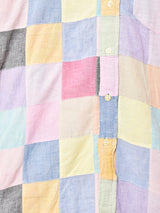 ORVIS 半袖パッチワークシャツ