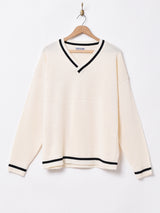 【4色展開】TEMPTATIONラインセーター