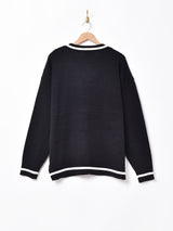 【4色展開】TEMPTATIONラインセーター