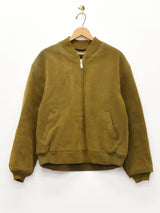日本製 フェイクスエード ブルゾン