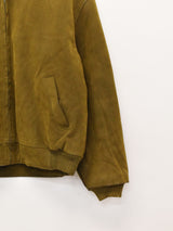 日本製 フェイクスエード ブルゾン