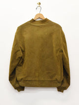 日本製 フェイクスエード ブルゾン