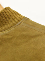 日本製 フェイクスエード ブルゾン