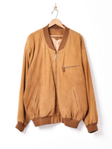 ヌバックレザーブルゾン